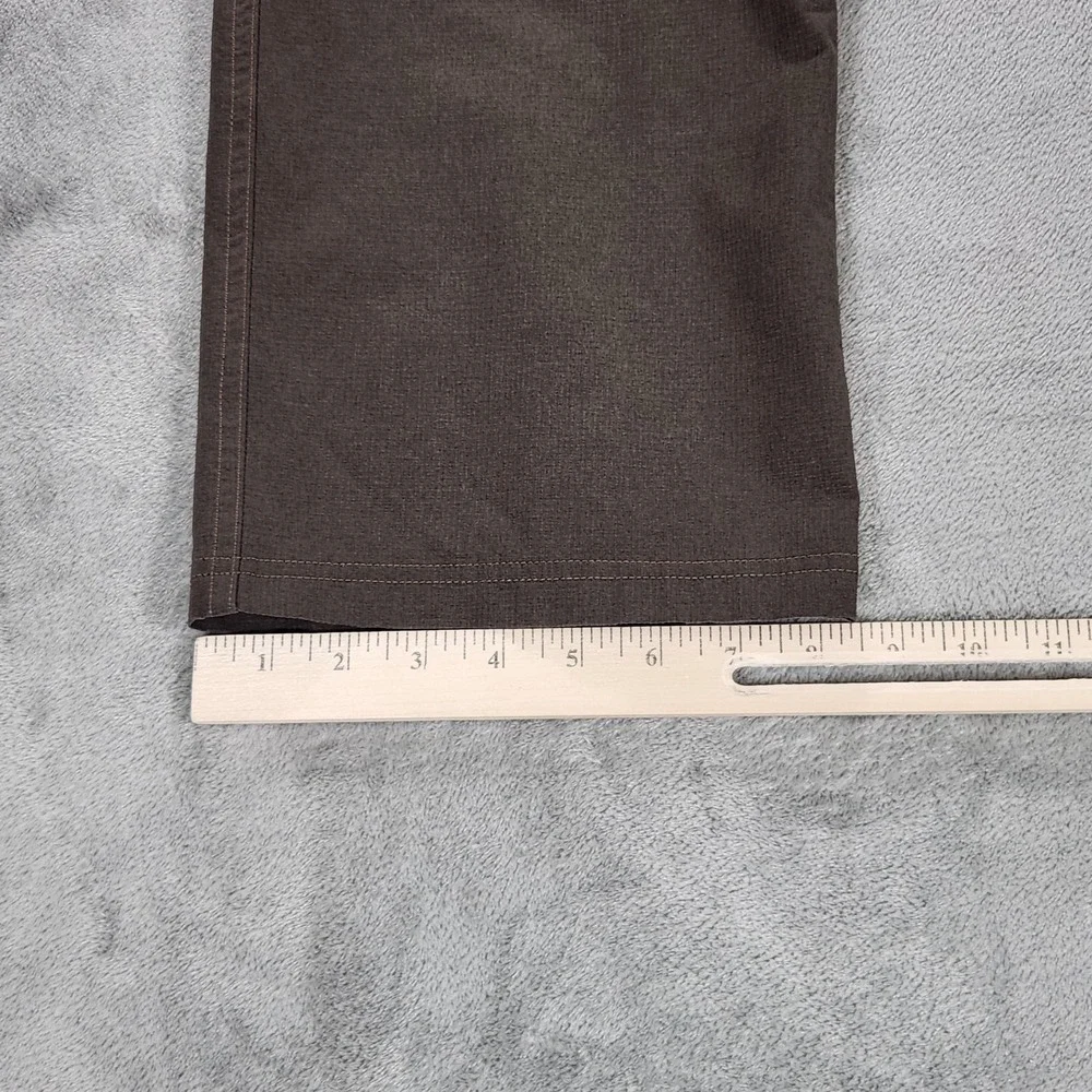 Kuhl Silencr Pants Mens 40x32 Brown Canvas Regular Fit Workwear Hiking Outdoor